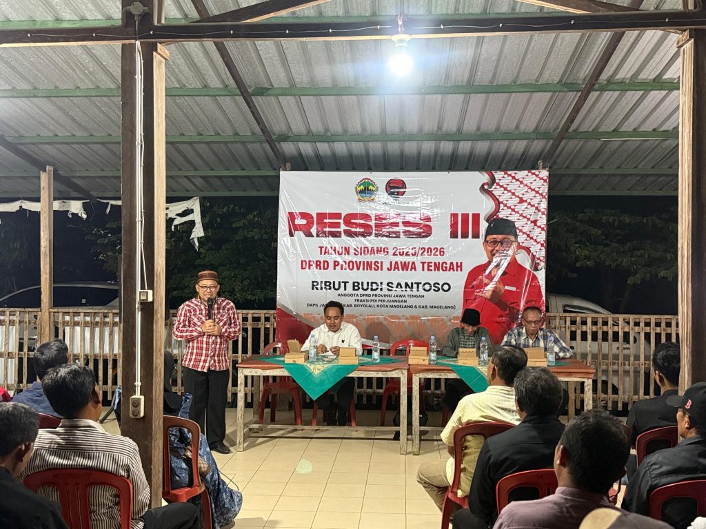 Serap Aspirasi Warga,Reses masa sidang  III DPRD Provinsi Jawa Tengah di Desa Ketitang Nogosari