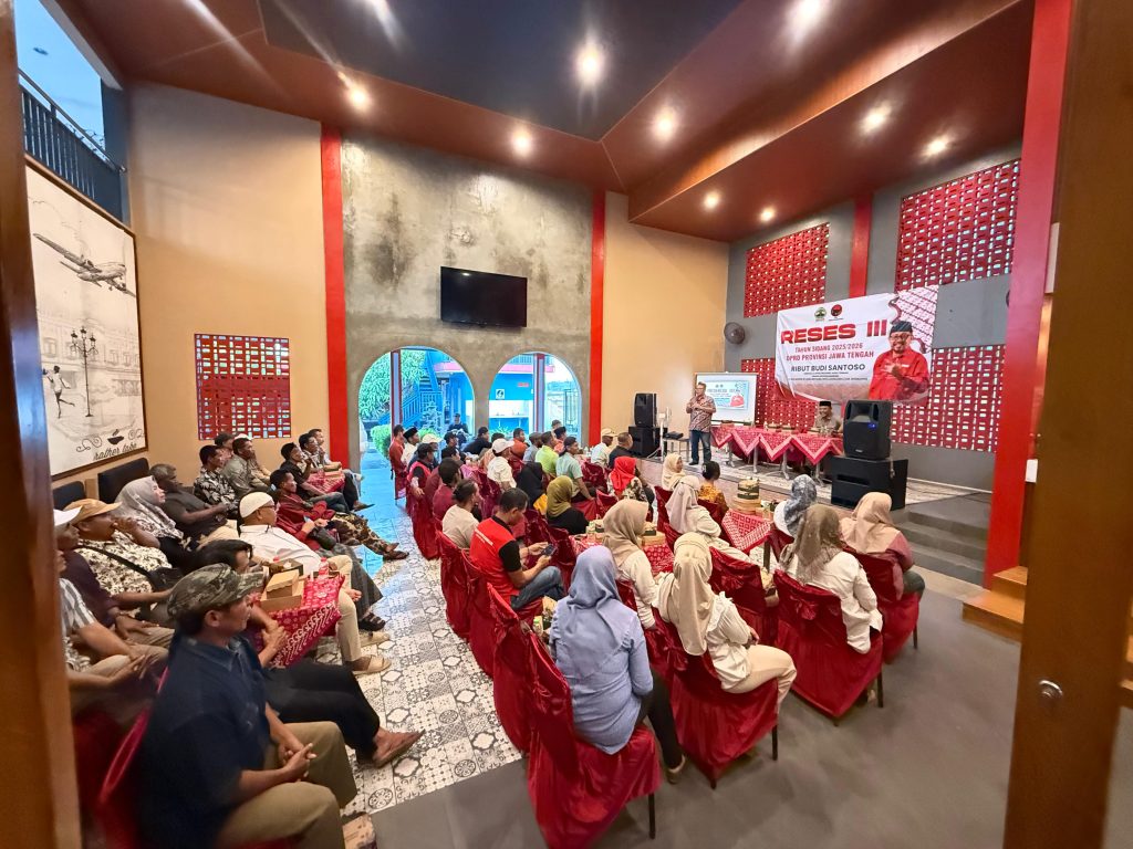 Serap Aspirasi Warga, Ribut Budi Santoso Gelar Reses III di Desa Andong Boyolali (foto Fikri Rivaldi)