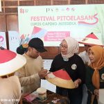 Festival Pitulasan Lukis Caping Merdeka, 81 Mas Becak dan Yu Gendong Kobarkan Jiwa Pancasila