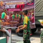 Keluarga Besar Yonif 413/Bremoro Peduli Korban Gempa NTT, Salurkan Donasi untuk Warga Terdampak